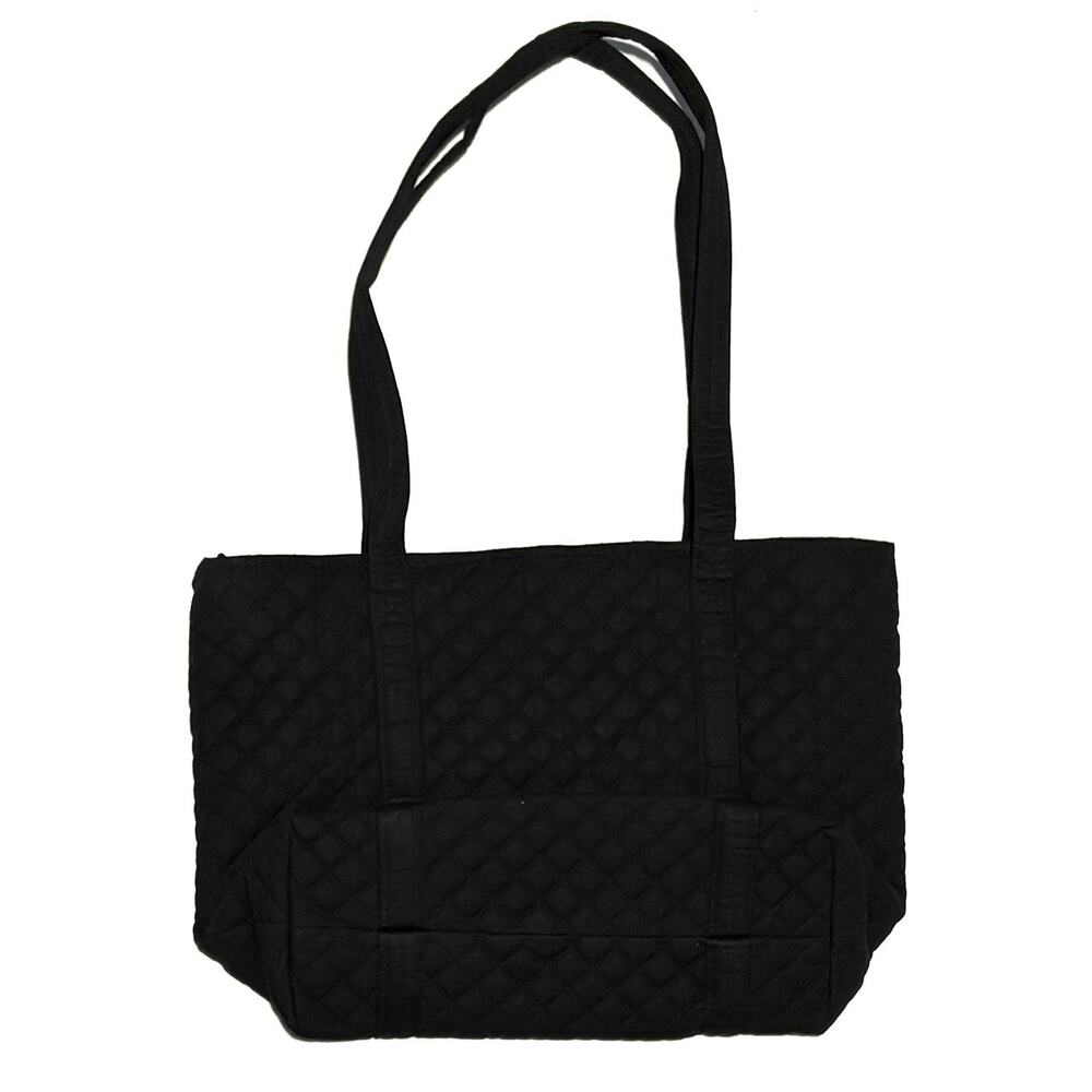Vera Bradley NFL New York NY Giants Small Vera Tote Purse Bag Black + Logo NWT - Picture 12 of 12
